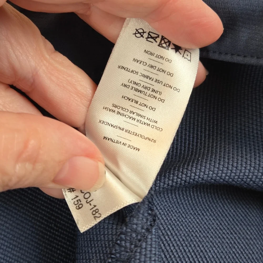 Rhone Commuter Jogger Pants Mens‎ 36x30 Navy Blue Stretch Lightweight Quick Dry